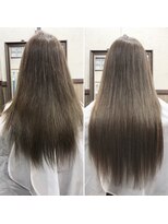 ディー エメ(D-aimer-)&nbsp;アッシュベージュ編み込みエクステ