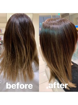 モードケイズ 西宮(MODE K's) 縮毛矯正/大人かわいい/小顔/斜めバング/アシンメトリー