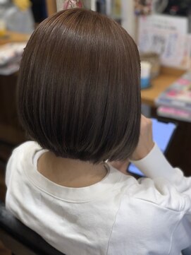ヘアースタジオ ビームス 西江井ヶ島店(Hair Studio BEAMS) ショートボブ