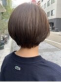 前下がり 丸みショート ショートボブ