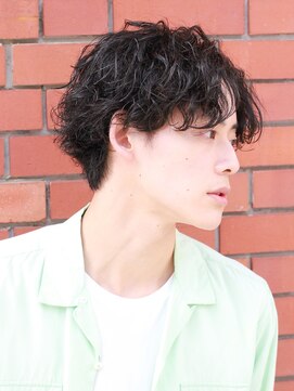 マイロ(mailo) 好感度〇くせ毛風パーマセンターパート