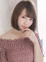 ローマ ギンザ(ROMA Ginza)&nbsp;【ROMA】赤みが苦手な方◎カーキベージュ小顔スッキりボブ