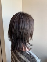 ヘアサロン ツバキ(Hairsalon Tsubaki) ミディアムウルフレイヤー