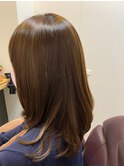 髪質改善！毛先まとまるセミロング♪