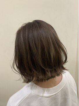 ネオリーブウリ 二子玉川店(Neolive uri) ココアブラウンフリンジウエーブ