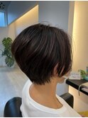 【白髪染め】大人ショート