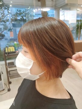 ヘアーズ 本店(HAIRZ) 《HAIRZ》一原☆ヘムカラー！