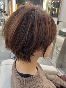 グラマシー アレックス(Gramercy alex) ニュアンスカラー×小顔ショートボブ20代30代40代50代