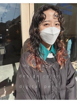 リト(re:to*) [re:to*]ハイレイヤー×デザインカラー×デジタルパーマ[能見台]