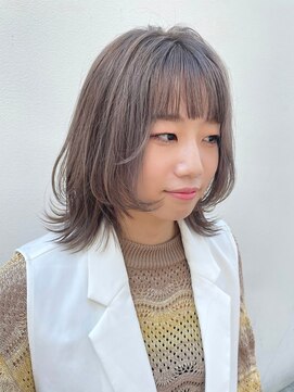 マジコ 下北沢本店(Magico) ダブルカラーミルクティーベージュカラーケアブリーチ韓国