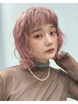 ラフィネ 成増店(raffine)&nbsp;ブリーチ2回！ペールピンク【成増美容室】