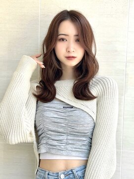 オーロ(ORO) 黒髪ボブルフネビージュ小顔ワンレン前髪