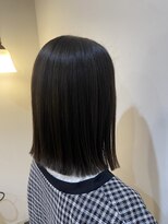 エクリュ 千葉(ecru)&nbsp;ぷつっとミディ　美髪切りっぱなしボブ