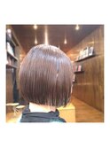 サロンワーク/ぱつっとボブ