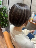 リィリ バイ ロダット 横浜(rili by LODAT)&nbsp;ハイライト　コンパクトマッシュショート【rili横浜】