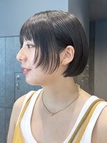 アルバム 銀座(ALBUM GINZA)&nbsp;ショートボブ__ハッシュカットフルバング_ba476802