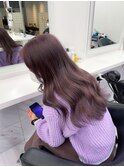 《RINON》指名 ラベンダーグレージュ ラベンダーベージュ