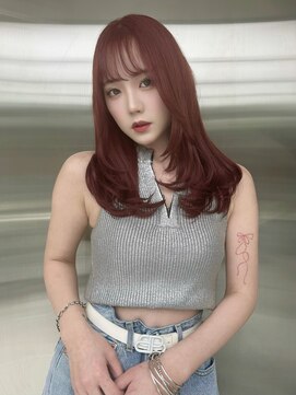 レディアル 渋谷(REDEAL) 韓国ヘア/ブリーチ/暖色カラー/ワンホン【レイヤー/渋谷】