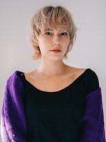 ベンジー オウン 代々木上原店(benji own) 【 benji 】エアリーショート ハイトーンベージュ2