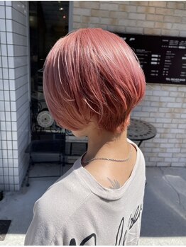 ランプカイタ(LAMP KAITA)の写真/骨格にフィットする小顔ショートを♪簡単setで朝ラクが叶う◎なりたい雰囲気に合わせて理想をカタチに＊