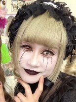 ヘアセットアップス(UP's) シンプルめな『ハロウィンメイク＋セット』(*^-^*)