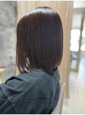 ナチュラルに仕上がる髪質改善ストレート