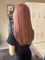 インク バイ アルテフィーチェ 甲子園口(ink by artefice)&nbsp;コーラルピンク×オレンジ#アプリコットオレンジ＠20代/30代