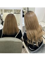 ハイエクステンション 京都駅前店(Hi-Extension) ミルクティーベージュ@dresser____186