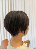 スッキリショートボブ