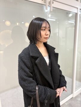 シア 新越谷店(SHEER) faceレイヤー軽めボブ