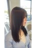 【平日限定】似合わせcut+color+「pittoretiqua」treatment￥17,050→￥15,500 