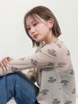 ガーデン 渋谷(GARDEN)&nbsp;美髪イメチェンくびレイヤーミディアムワイドバングヘア