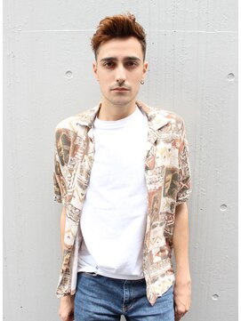 ワースホワイル(WORTH WHILE) 外国人風パーマウルフカルマパーマベリーショートダークアッシュ