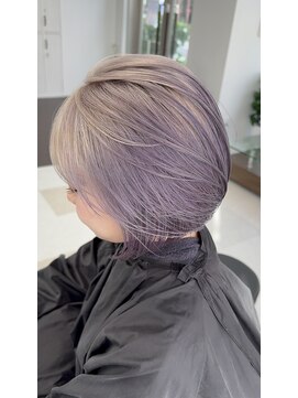 シャラ(Shala) ほんのりパープル×ルーツカラー