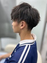 メンズ ファイブバイジエクト 堀江(FIVE by The Ect) メンズパーマ