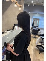ルーク バイ ヘアーポケット(Luke by hair pocket)&nbsp;姫カットでぷつっとサラサラロング