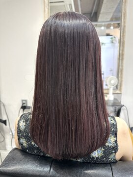 カミノート(kaminote) ～艶さら～ブリーチなしワインレッド