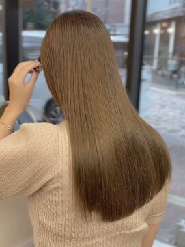 ミリ(mm) ブリーチなし透明感10代20代30代夏に大人気なオリーブグレージュ