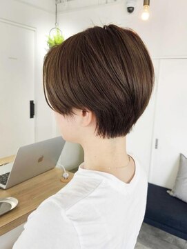 エイス 梅田 中津(Ace) ハンサムショート　ベージュカラー