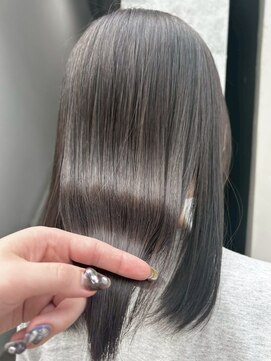 クロト(Clotho) ブリーチなし/シアーグレージュ/ダブルカラーブリーチハイライト