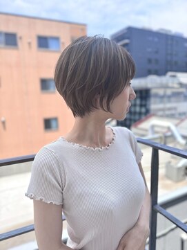 デイアンドナイト 天神大名本店(Day&Night) 髪質改善×ミディアムレイヤーカット/くびれレイヤー/外ハネボブ