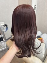 ソア 並木坂(Soa)&nbsp;韓国ヘア/顔周りカット/レイヤーカット/暖色/ロング