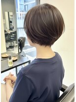 バッカ 横浜桜木町店(BACCA)&nbsp;後頭部ふんわりでー5歳見え。40代の若見えショートボブ