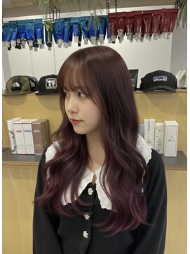 チオ(Chio) 色気盛れピンク×ツヤロング