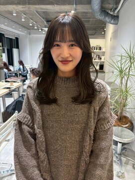 ローレンジウ(LOREN JU) ハッシュカット/小顔/ココアベージュ/オリーブグレー/名駅名古屋