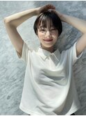 シアーバング×ミニマルショート