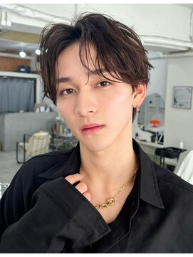 ポーチバイハニー オモテサンドウ(PORCH by HONEY omotesando) ニュアンスフェザーパーマ/フェザーパーマ/毛流れパーマ