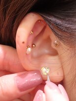 ヘアーサロン キルト(hair salon Quilt)&nbsp;耳つぼジュエリー　＜つぼ押し疲労改善～イベント需要にも♪＞