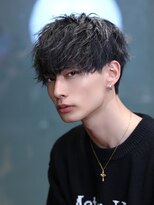 リップス レイ ギンザ(LIPPS Ray GINZA)&nbsp;ツーブロック無造作シャープパーママッシュ サイド