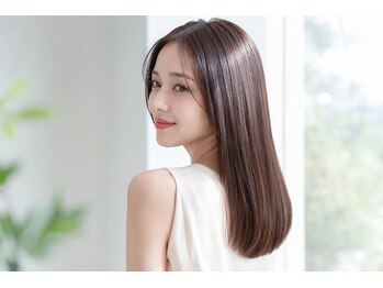ヘアメイク ミチ 富田店(HAIRMAKE MICHI)の写真/毎朝ノンブローが叶う◇ストレートの常識を覆す最高峰の髪質改善MENU酸性ストレート『艶（エン）』が登場！